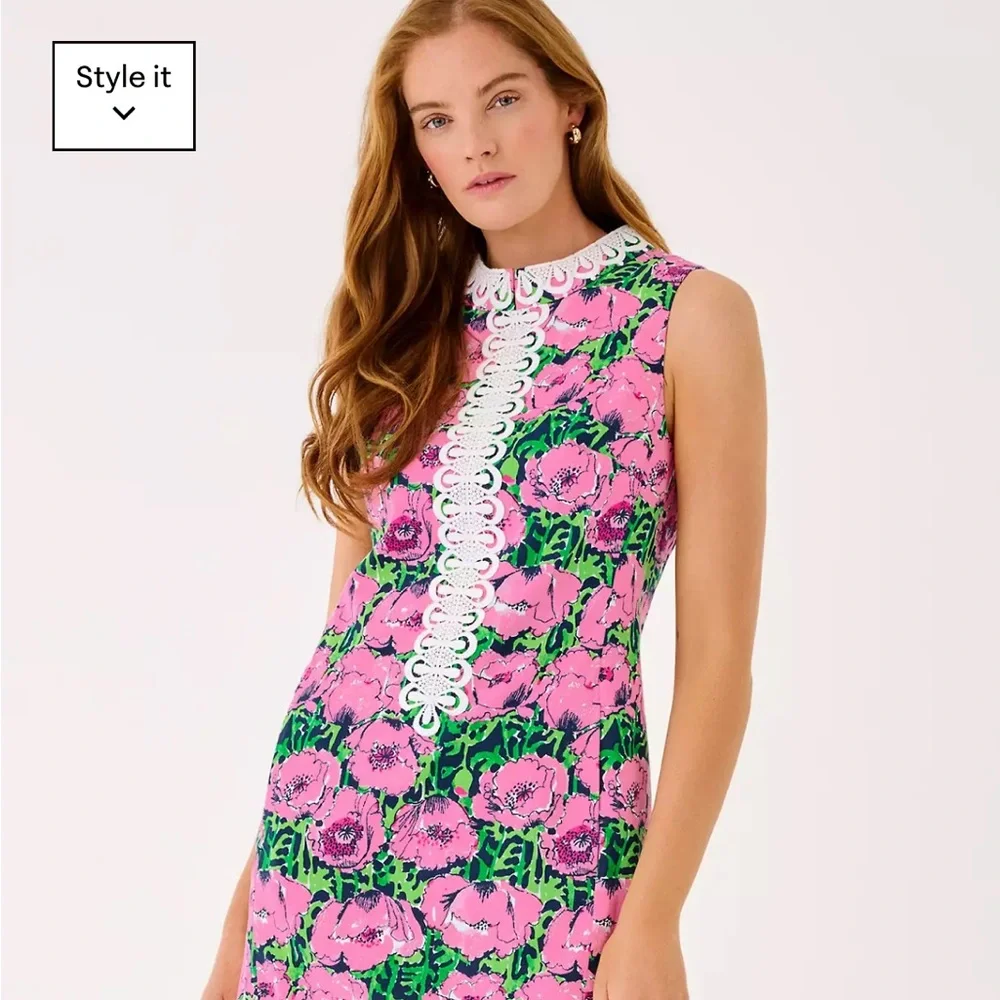 Lilly Pulitzer Spring 2026 Cleodora Floral Shift Dress NWT, unopened! - Picture 1 of 9
